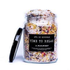Almara Soap Sůl do koupele - Time to relax, 450g