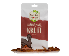 NaturalProtein Sušené maso - krůtí, 25g