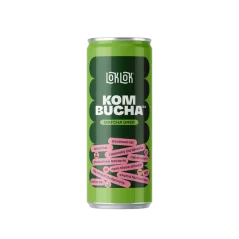Loklok Kombucha Matcha Grep Plechovka, 330ml