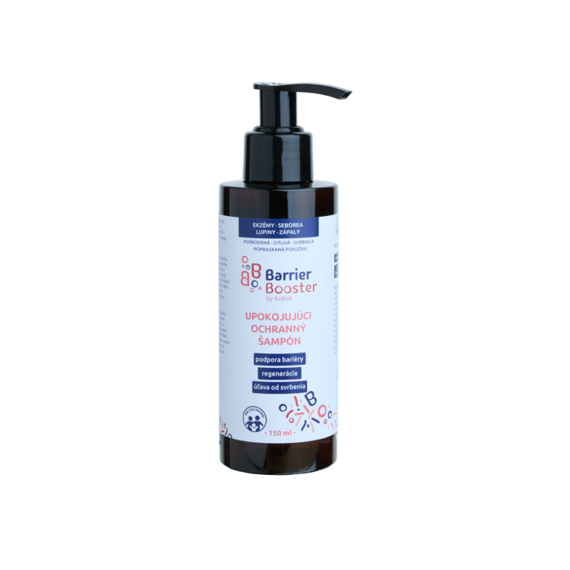 Kvítok BB – Zklidňující ochranný šampon, 150ml