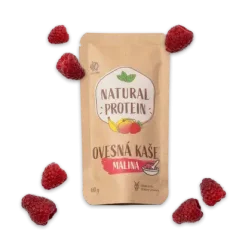 NaturalProtein Proteinová ovesná kaše - Malina, 60g