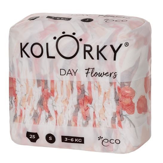 Kolorky Daily - velikost M, 21ks - Design: Květiny