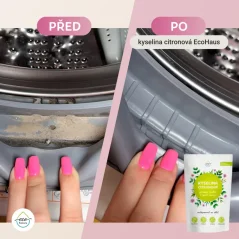 EcoHaus Kyselina citronová – Přírodní odstraňovač vodního kamene, 1kg