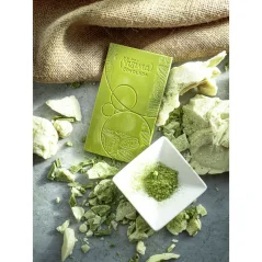 Míšina čokoláda Bílá čokoláda 40% se zeleným čajem Matcha, 50g