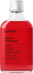Sirupárna Jahoda & rozmarýn sirup, 100ml