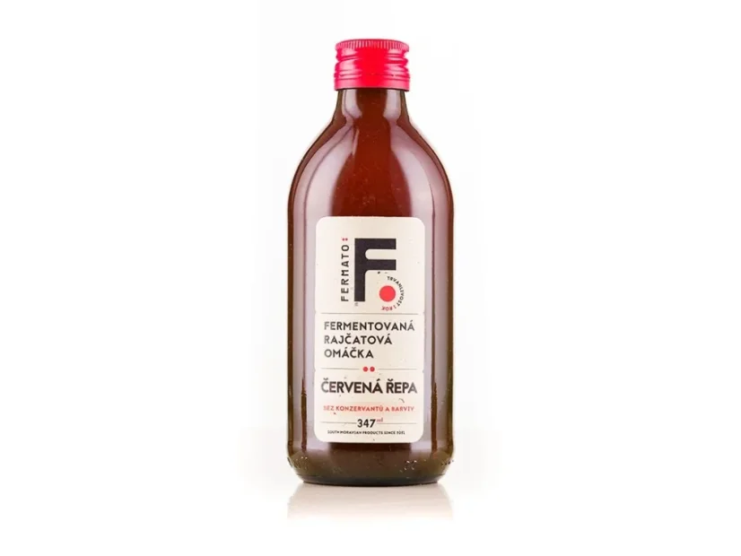 FerMato Fermentovaná rajčatová omáčka - Červená řepa, 347ml