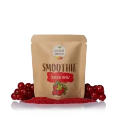 NaturalProtein Smoothie - Červený rybíz, 20g