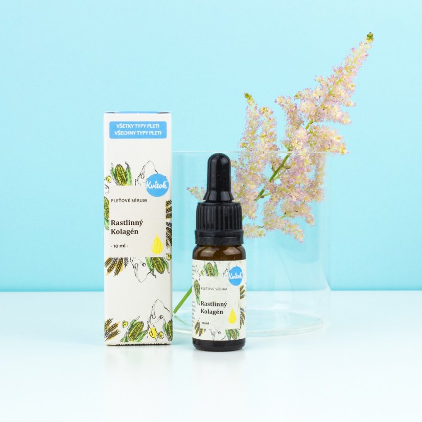 Kvítok Pleťové sérum Rostlinný kolagen, 10ml