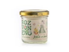 Rozvoněno Klid v duši - přírodní svíčka s levandulí a pačuli, 130ml