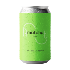 Amity Drinks Matcha limeta plech, 330ml