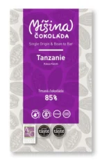 Míšina čokoláda Tmavá 85% Tanzanie, 50g