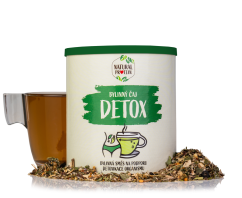 NaturalProtein Bylinný sypaný čaj - Detox, 100g