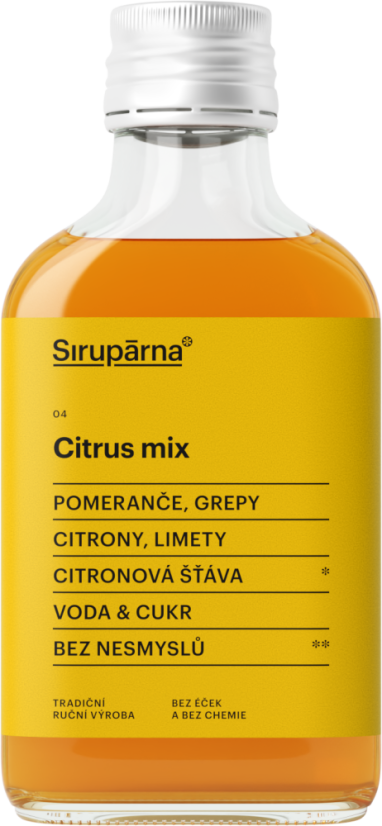Sirupárna Citrusy mix, 100ml