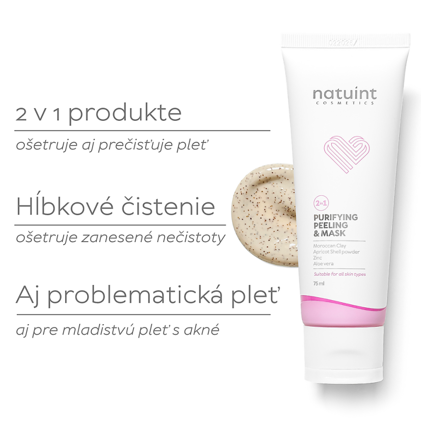 Dulcia Maska a peeling 2v1 - čistící, 75ml