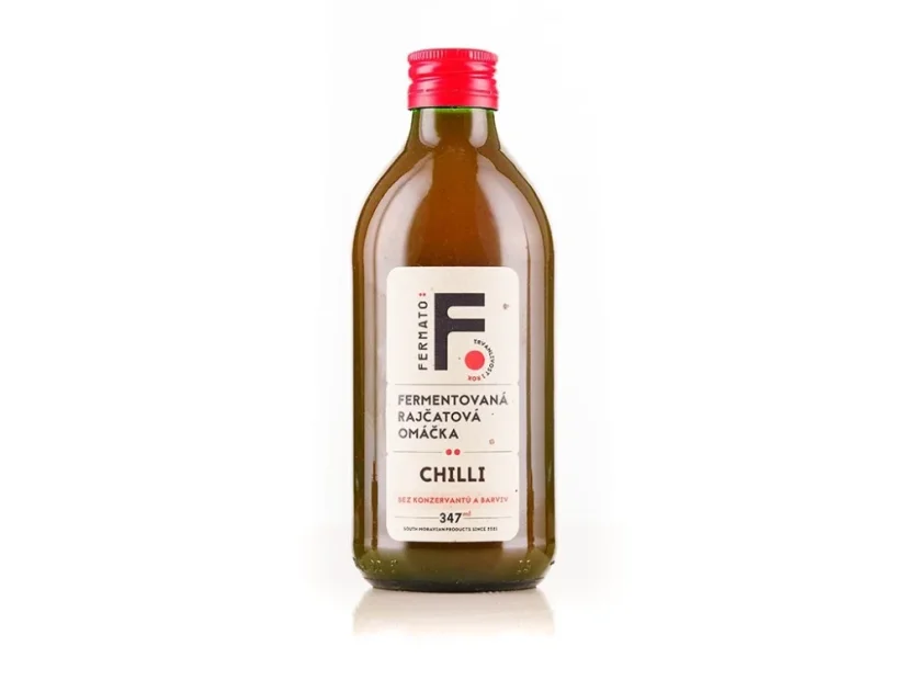 FerMato Fermentovaná rajčatová omáčka - Chilli, 347ml