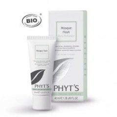 Phyt's Masque Flash Anti-pollution - Okysličující maska na rozzáření pleti, 40ml