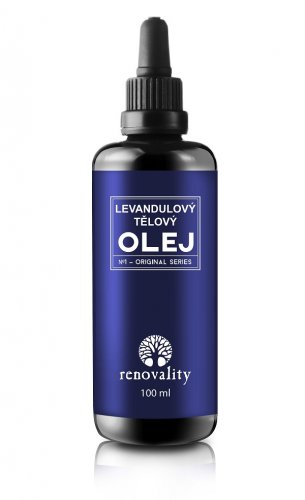 Renovality Tělový a masážní olej Levandule, 100ml