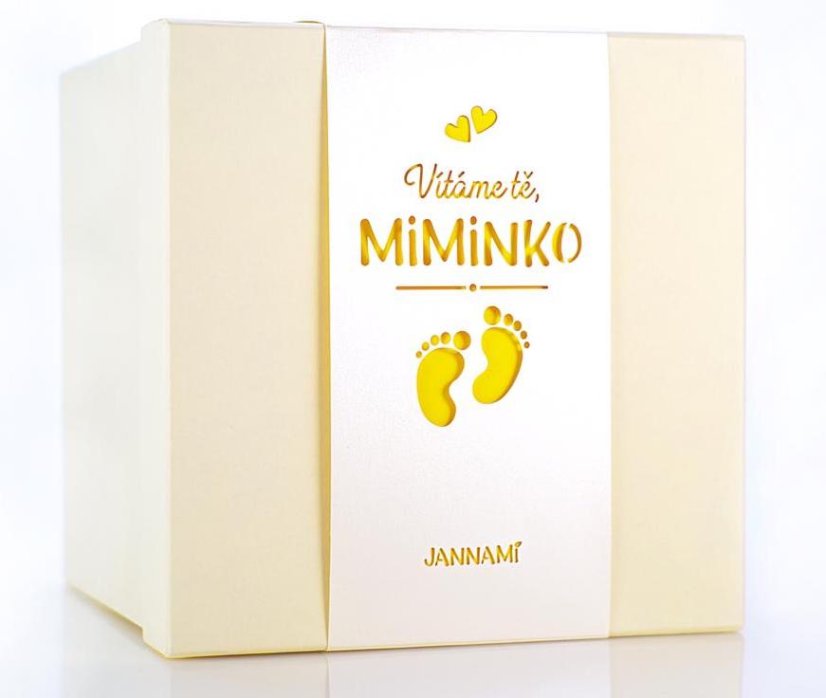 Jannami MimiBox - prázdný dárkový box s hračkou - Varianta boxu: Žlutý box - překvapení