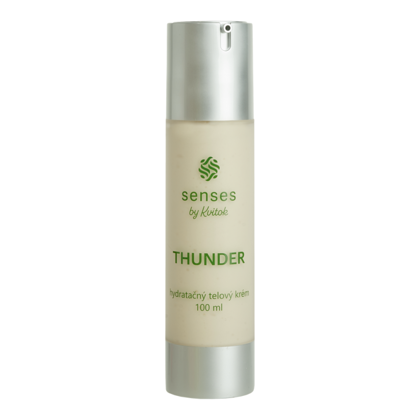 Kvítok Hydratační tělový krém Senses - Thunder, 100ml