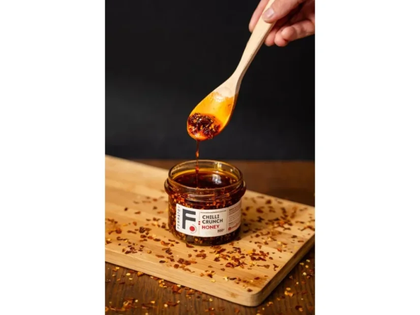 FerMato Sečuánský chilli olej - Crunch Crunch Honey, 200g