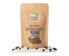 NaturalProtein Proteinová rýžová kaše - Borůvka, 60g