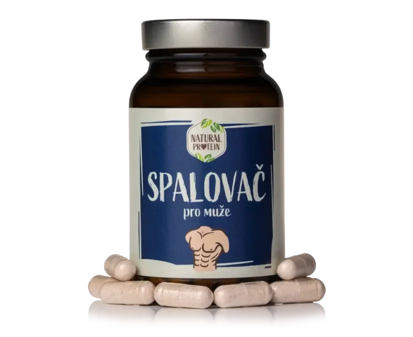 NaturalProtein Spalovač pro muže, 60 kapslí