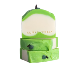 Almara Soap Green Apple - tuhé přírodní mýdlo