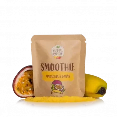 NaturalProtein Smoothie - Maracuja a Banán, 20g
