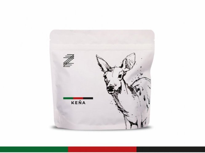 Káva Zrna Keňa - Uhuru Kenyatta - FILTR, 250g