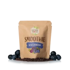 NaturalProtein Smoothie - Borůvka a Acai, 20g