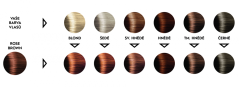 Voono Barva na vlasy - Rose Brown, 100g