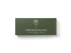 Datlea Výběr prémiových datlí - v hořké čokoládě s ořechy a pomerančem, 120g