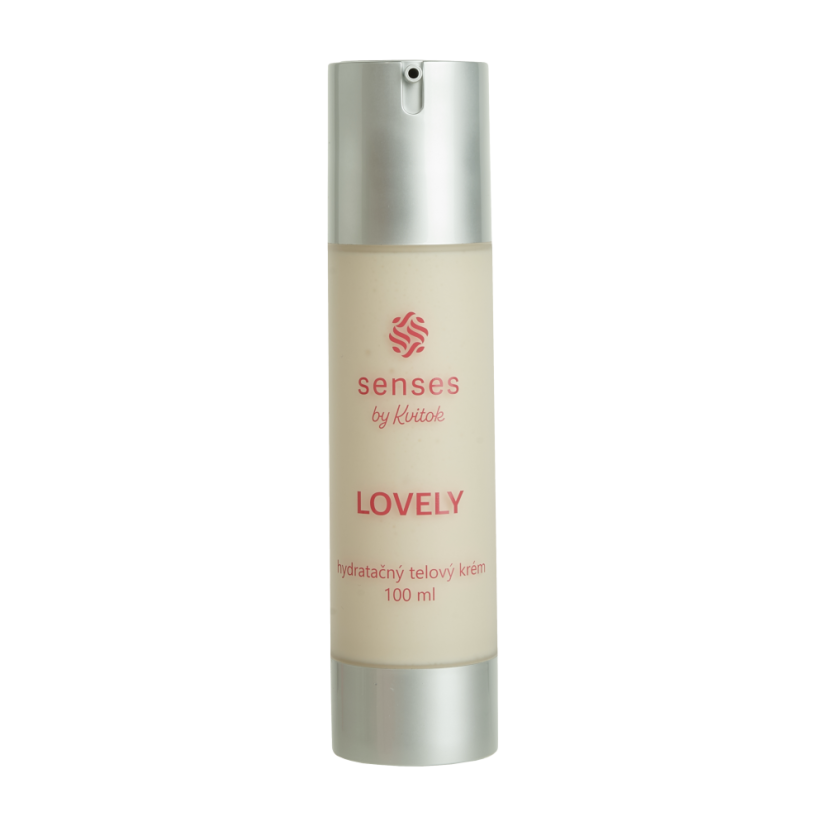 Kvítok Hydratační tělový krém Senses - Lovely, 100ml