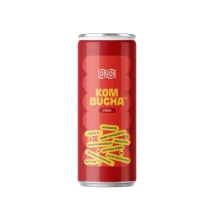 Loklok Kombucha Višeň Plechovka, 330ml