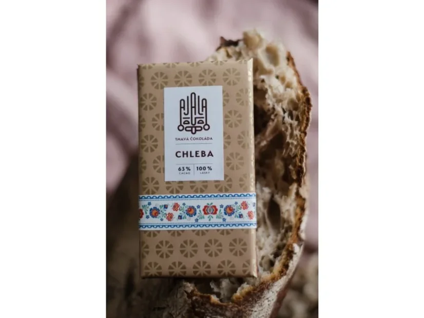 Ajala Chleba - 63% hořká čokoláda, 45g