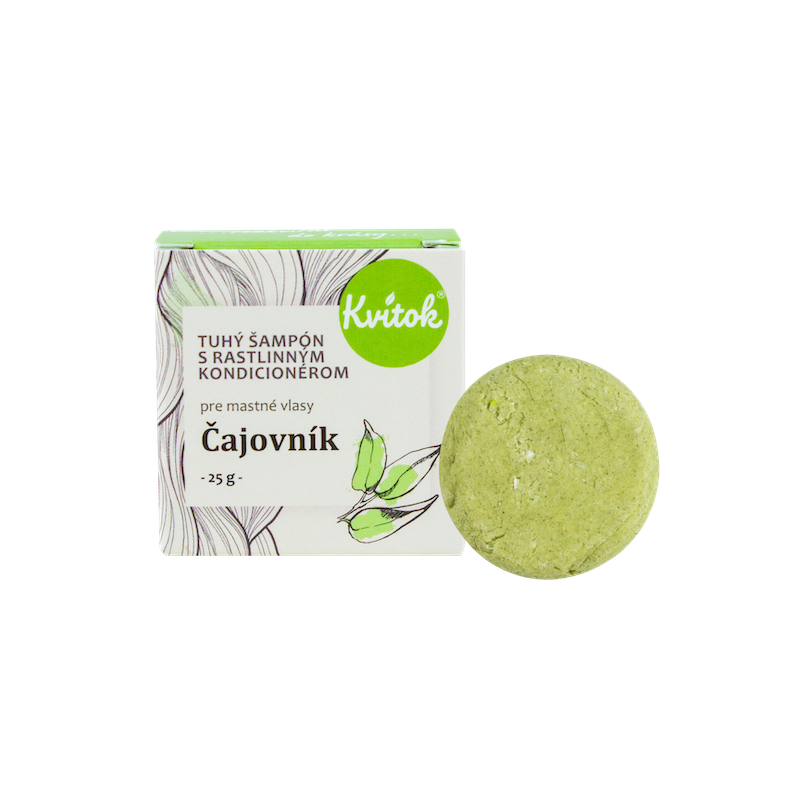 Kvítok Tuhý šampon Čajovník, 25g