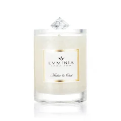 Luminia Přírodní vonná svíčka Amber & Oud, 260g