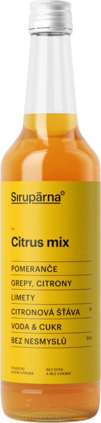 Sirupárna Citrusy mix, 500ml