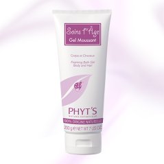 Phyt's Gel Moussant - dětský sprchový gel a šampon 2v1, 200ml