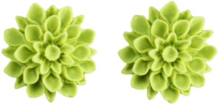 Flowerski Náušnice Lime, 1 pár