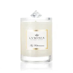 Luminia Přírodní vonná svíčka Fig Mediterranean, 90g
