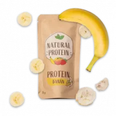 NaturalProtein Proteinová ovesná kaše - Banán, 60g