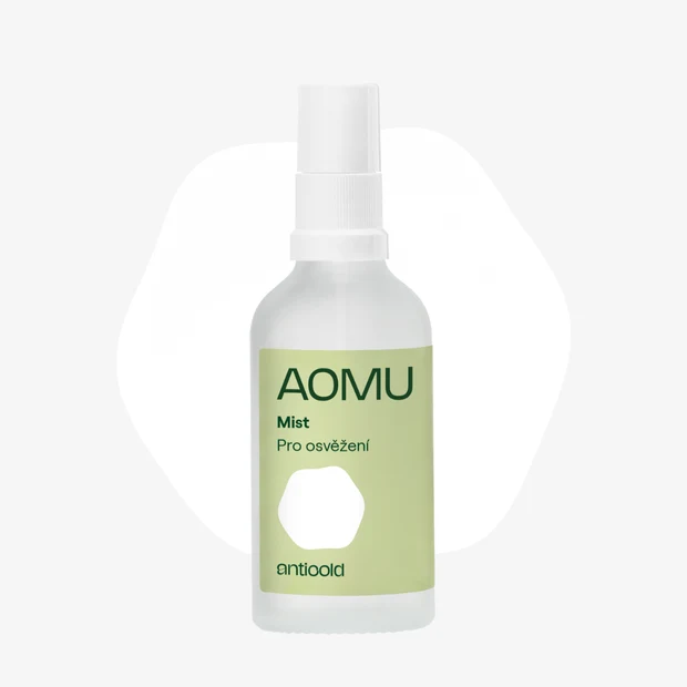 AOMU Anticold Mist - přírodní sprej na polštář usnadňující dýchání, 50ml