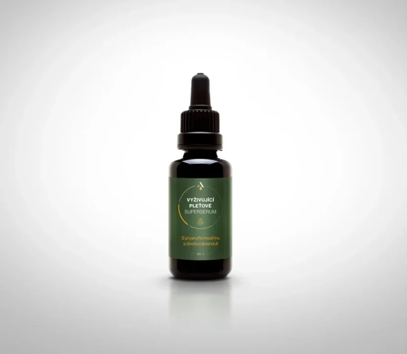 Bylinková alchymie Vyživující pleťové supersérum - s divokou levandulí, 30ml
