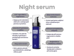 Renovality Night Serum REGENERACE houbový extrakt, 30ml