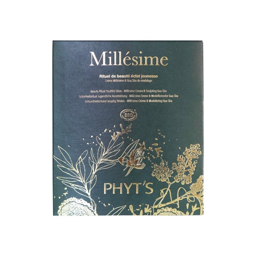 Phyt's Crème Millésime a masážní Gua Sha