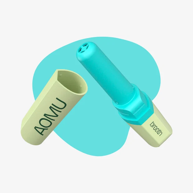 AOMU Breath – inhalační tyčinka pro osvěžení organismu