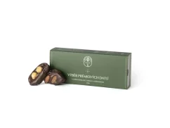 Datlea Výběr prémiových datlí - v hořké čokoládě s ořechy a pomerančem, 120g