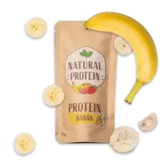 NaturalProtein Proteinová ovesná kaše - Banán, 60g