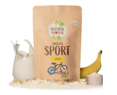 NaturalProtein Protein Sport - Banán, 350g